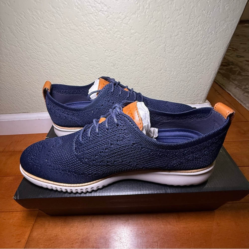 Cole Han Men's 2.ZERØGRAND Stitchlite™ Wingtip Oxfords size 10.5